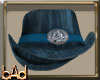 Teal Cowboy Hat
