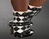 SM Harley Clown Bkl/Whte