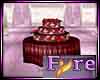 ~F~ Red Wedding Cake