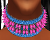 Jeweled Stud Collar