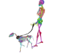 Pride Skeleton Dog Walk