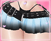 cyan gothic skirt drv