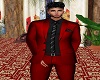 Red 3 Piece Suit w/Tie