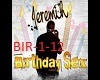 Birthday--Jeremiah