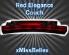 Red Elegance Couch