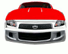 Red and Grey Scion TC