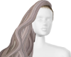 Silky wavy hair