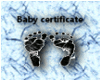 (SxyPr) Baby Certificate