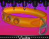 {v} Gem Collar [Orange]