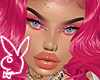tcb | pink wig, thick a-