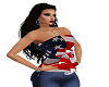 American Flag Top