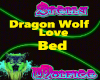 Dragon Wolf Love Bed
