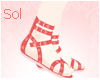 !S_Kawaii red sandal <3