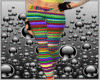 Rainbow Striped Pants