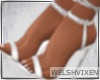 WV: White Glam Heels