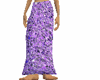 Purple Scale Skirt