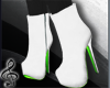 MC| White Green Boots