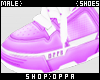 오빠 sneakers lilac