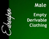 Empty Derivable Male