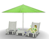 Beach Chairs GREEN (KL)