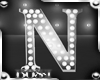 Crystal Letter N