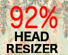 FOX 92% head resizer