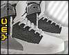 [PHX] White/Grey Jordans