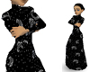 Black Paisley Dress II