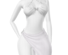 bikini dress white