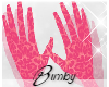 C&M Cheetah Gloves Pink