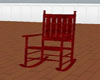 Red Rocking Chair