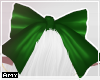 ♦ green bow