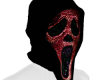 RED GHOSTFACE MASK