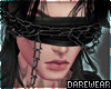 Insanity Blindfold Black