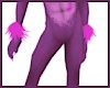Pink Fur Cuffs
