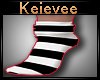 Kei| Black Striped Socks