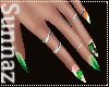 (S1)Irish Nails Rings S