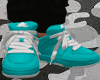 {C} Shoe [Teal&White]