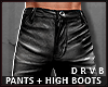 ♂️ Pants+High Boots