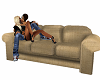 ~[S]~ Tan couch w/pose