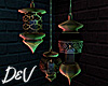 !D Hanging Trio Lanterns