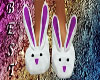Bunny Slippers Purple