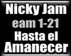 Nicky Jam - Hasta el Ama