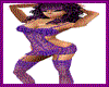[kry]Eva lingerie purple