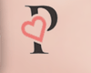 P Leetter Love Tatto