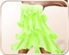 !NC Ruffles Dress Lime