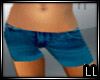Mini Blue Jean Shorts