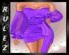 Purple Leila Dress