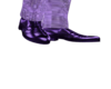 Purple Christmas shoesUA