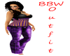 BBW Purple Diamond Outfi